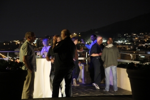 A beautiful evening in Barcelona t the Triton drinks reception