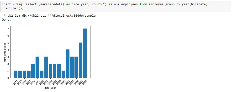 DB2 on Docker with Jupyter Notebooks Graph