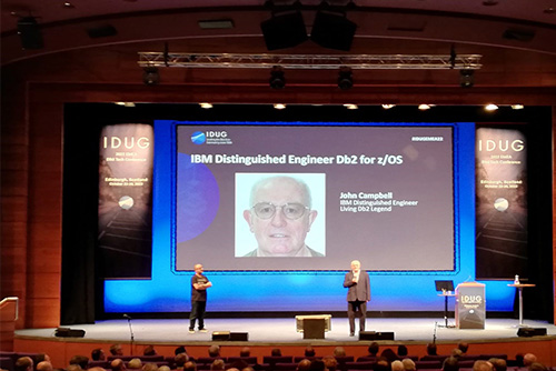 Iqbal Goralwalla and John Campbell IDUG EMEA 2022