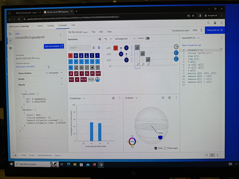 TechXchange Qiskit Quantum Computer