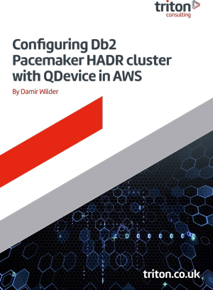 Configuring Db2 Pacemaker HADR cluster with QDevice in AWS Damir Wilder