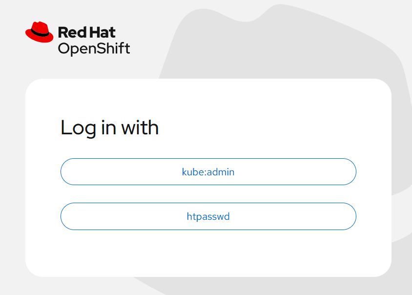 Openshift, OAuth and Htpasswd