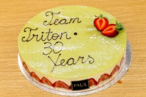 Team Triton 30 Years Cake